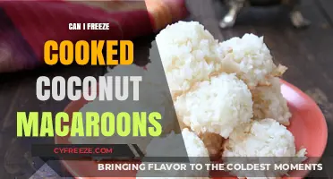 Freezing Cooked Coconut Macaroons: A Handy Guide