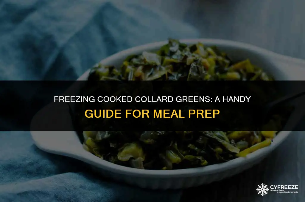 can i freeze cooked collated