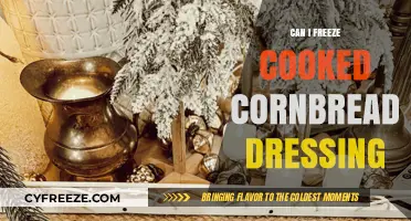 Savor the Flavor: Freezing Cooked Cornbread Dressing Made Easy