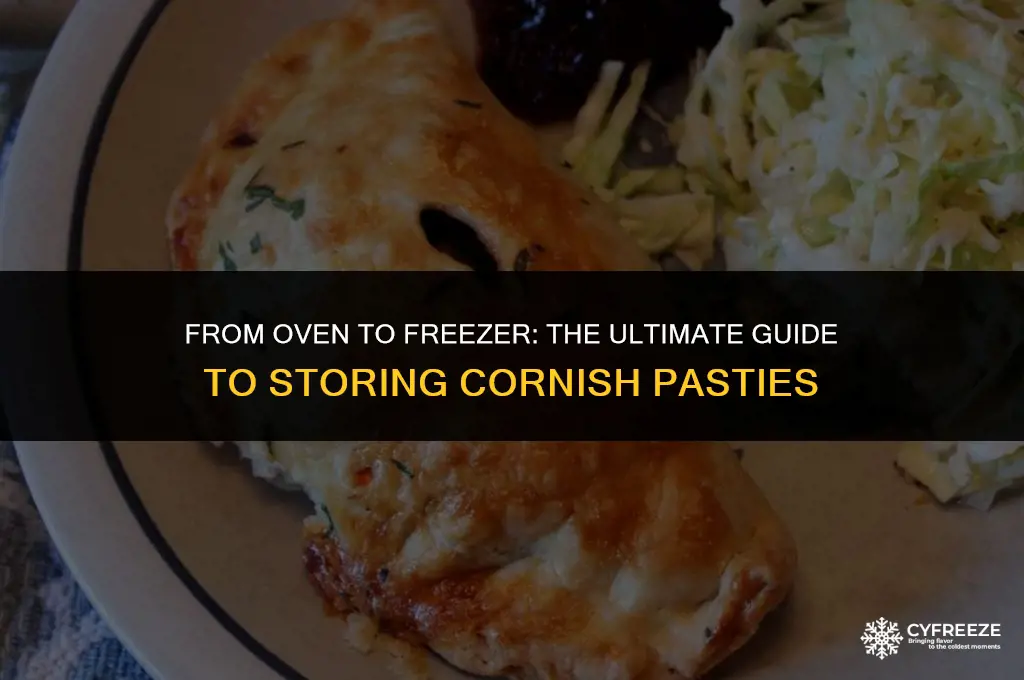 can i freeze cooked cornish pasties