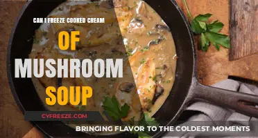 Freezing Cooked Cream of Mushroom Soup: A Handy Guide
