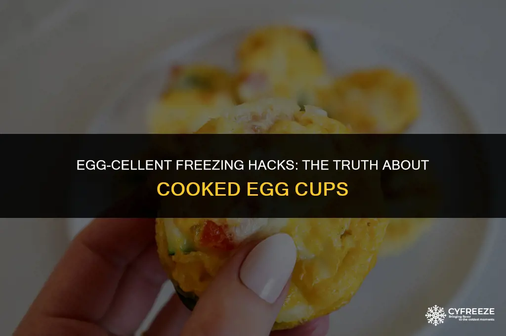 can i freeze cooked egg cups