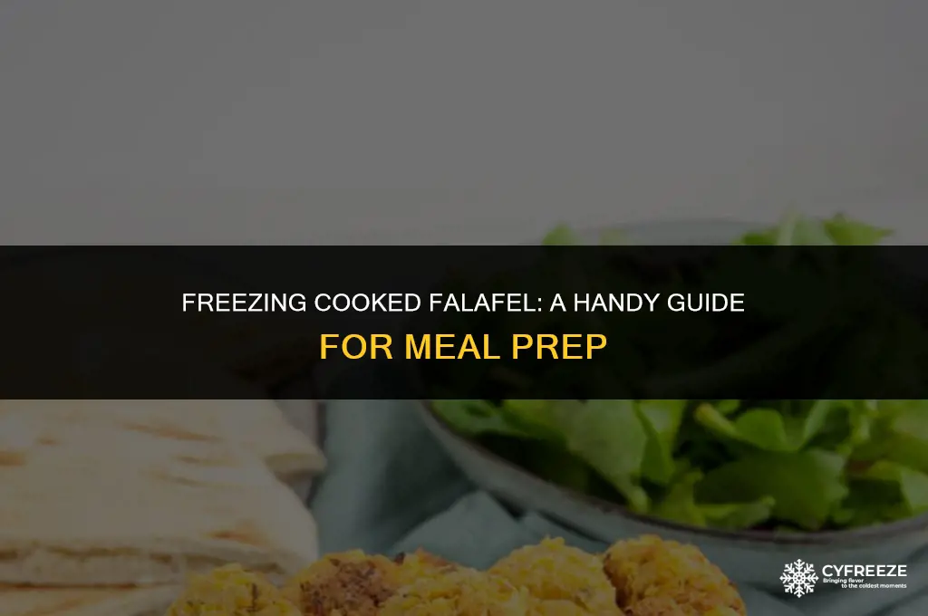 can i freeze cooked falafel