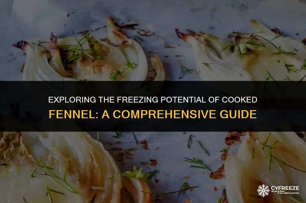 can i freeze cooked fennel