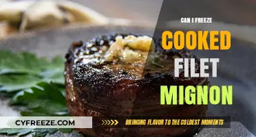 Savoring Elegance: The Art of Freezing Cooked Filet Mignon