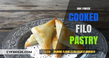 Mastering Filo Pastry: The Do's and Don'ts of Freezing Cooked Delights