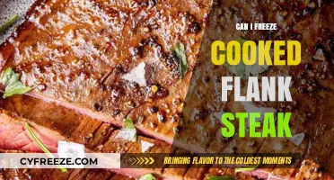 Flanking the Freezer: Can You Freeze Cooked Flank Steak?