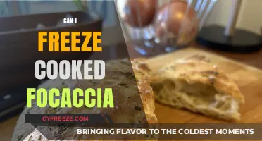 Freezing Cooked Focaccia: A Handy Guide for Leftovers