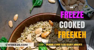 Reviving Cooked Freekeh: The Ultimate Freezing Guide