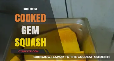 Preserve the Flavor: Freezing Cooked Gem Squash Made Easy