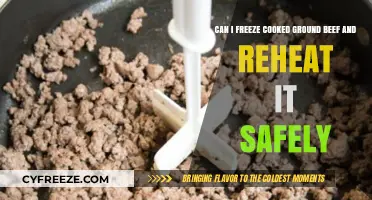 Safely Freezing and Reheating Cooked Ground Beef: A Guide