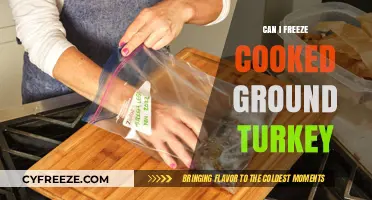 Smart Storage: Freezing Cooked Ground Turkey for Later Use