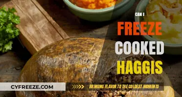Haggis Storage Simplified: A Guide to Freezing Cooked Haggis