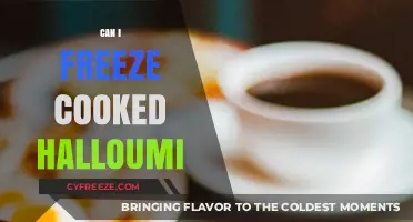 Freezing Cooked Halloumi: A Handy Guide for Cheese Lovers