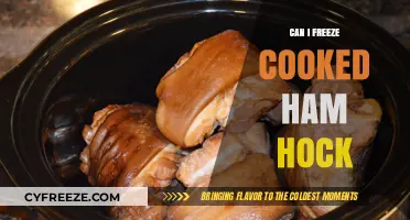 Ham Hock Heaven: Freezing Cooked Ham Hock for Later Delights