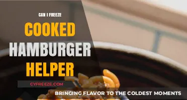 Freezing Cooked Hamburger Helper: A Handy Guide for Meal Prep