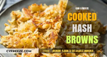 Freezing Cooked Hash Browns: A Handy Kitchen Hack