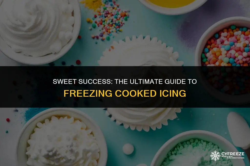 can i freeze cooked icing