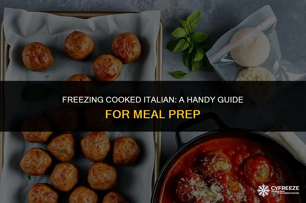 can i freeze cooked italian