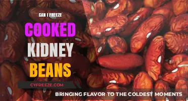 Freezing Cooked Kidney Beans: A Convenient Meal Prep Solution