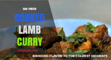 Freezing Cooked Lamb Curry: A Handy Guide for Leftovers