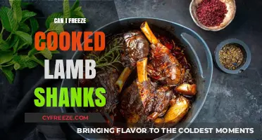 Freezing Cooked Lamb Shanks: A Handy Guide for Leftovers