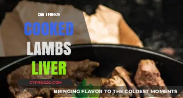Freezing Cooked Lamb's Liver: A Handy Guide for Food Lovers