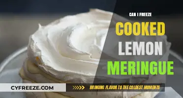 Preserve the Zest: Freezing Cooked Lemon Meringue Made Easy