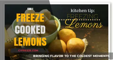 Preserve the Zest: Freezing Cooked Lemons for Future Delights