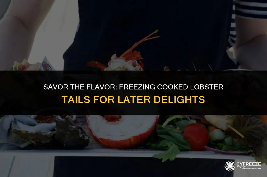 can i freeze cooked lobster tails