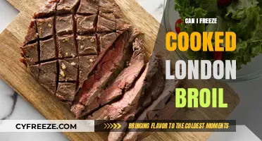 Freezing Cooked London Broil: A Handy Guide for Leftovers
