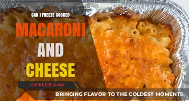 Freezing Cooked Macaroni and Cheese: A Handy Guide