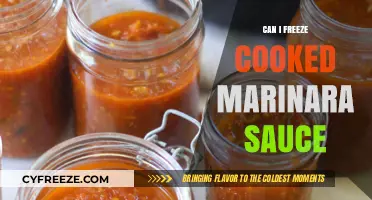 Freezing Cooked Marinara Sauce: A Simple Guide to Preserve Your Favorite Recipe