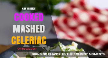 Freezing Cooked Mashed Celeriac: A Handy Guide for Food Storage