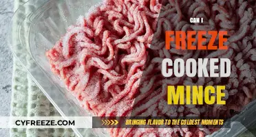 Freezing Cooked Mince: A Handy Guide for Meal Prep