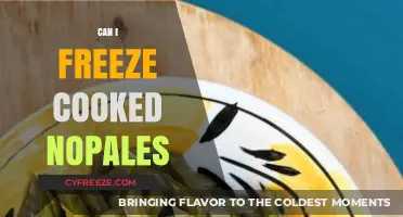 Freezing Cooked Nopales: A Handy Guide for Cactus Lovers