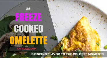 Egg-cellent Storage: The Do's and Don'ts of Freezing Cooked Omelettes