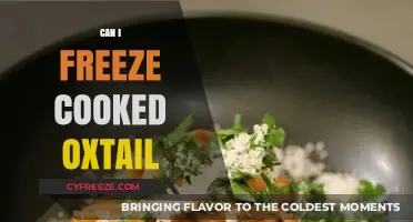 Freezing Cooked Oxtail: A Handy Guide for Leftovers