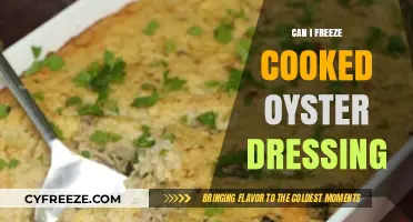 Savoring Freshness: The Ultimate Guide to Freezing Cooked Oyster Dressing