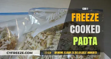 From Kitchen to Freezer: The Ultimate Guide to Freezing Cooked Pasta