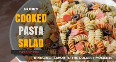 Reviving Leftovers: The Do's and Don'ts of Freezing Cooked Pasta Salad