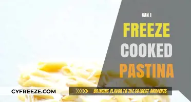 Freezing Cooked Pastina: A Handy Guide for Meal Prep