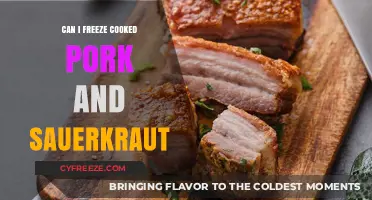 Freezing Cooked Pork and Sauerkraut: A Complete Guide