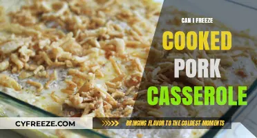Freezing Cooked Pork Casserole: A Complete Guide