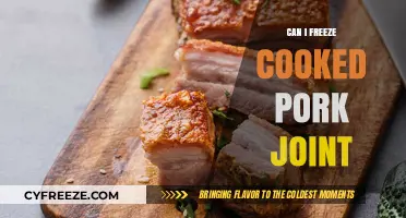 Freezing Cooked Pork Joints: A Complete Guide
