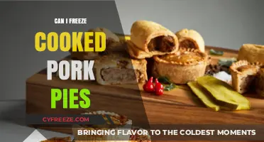 Freezing Cooked Pork Pies: A Handy Guide for Leftovers