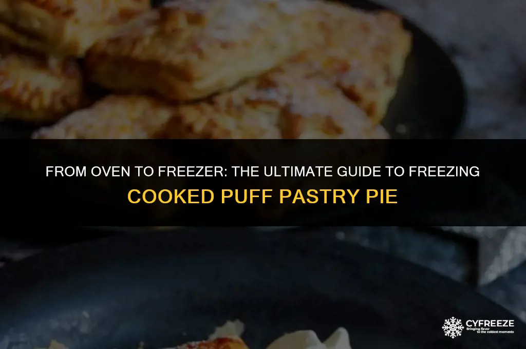 can i freeze cooked puff pastry pie