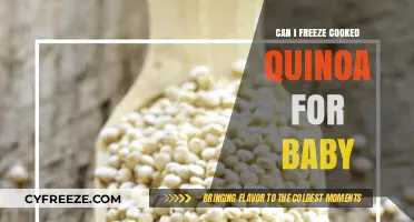 Freezing Cooked Quinoa for Baby: A Convenient and Nutritious Option