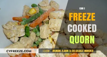 Quorn Storage Simplified: Freezing Cooked Quorn for Later Use