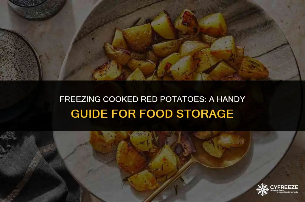 can i freeze cooked red potatoes